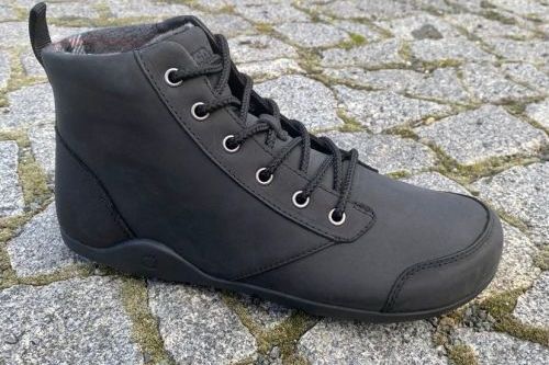 Kotníkové černé boty Xero Shoes vel 45